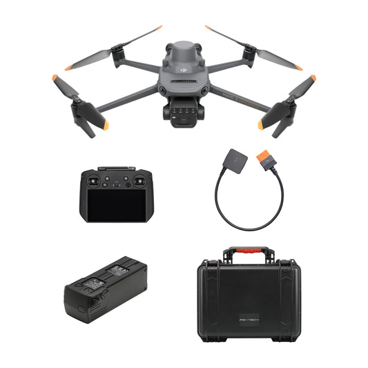 Mavic 3 Multispectral Combo + Remote + Battery + Carry Case + Charging Adaptor Cable