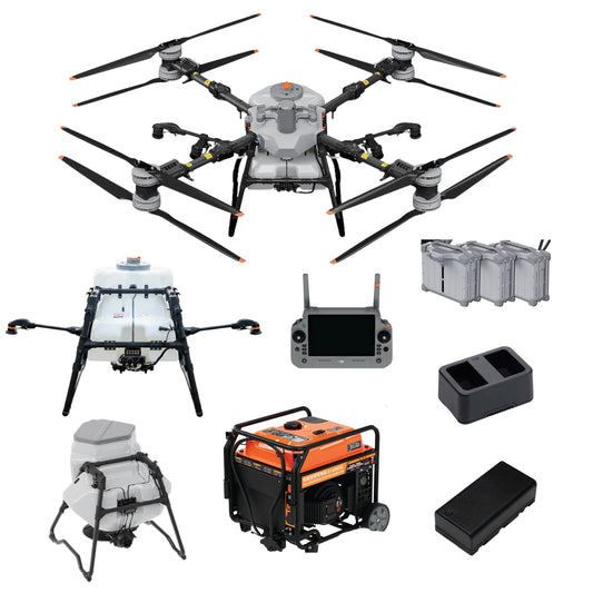 DJI Agras T100 + 3 x Batteries + Spreader + Generator + Adaptor + Remote Battery